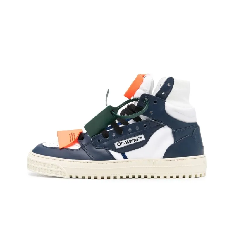 OFF WHITE Off Court 3.0 High White Navy Blue FW22-0