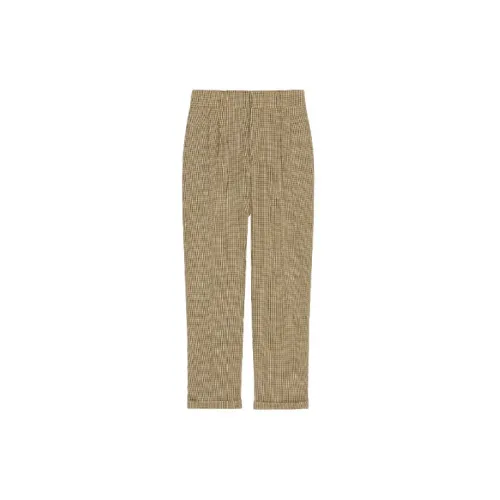 KENZO X Nigo Western Flower Limited Collection Casual Pants Men Dark Camel