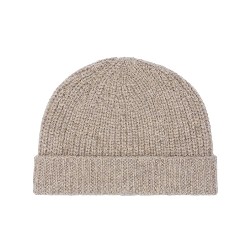 CELINE Cashmere Embroidered Triomphe Beanie-2