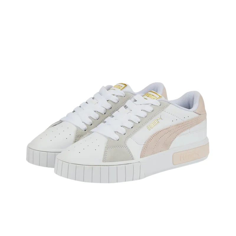 PUMA Cali Star Mi Anti-Slip Wear-Resistant Low-Top Skateboard Shoes Women's Pink White-2