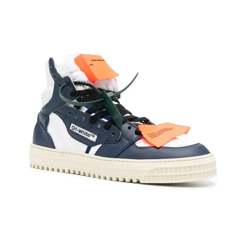 OFF WHITE Off Court 3.0 High White Navy Blue FW22-2