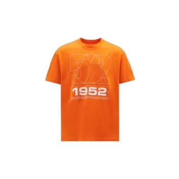 MONCLER GENIUS MONCLER GENIUS 1952 Series T Shirts Men Bright Orange