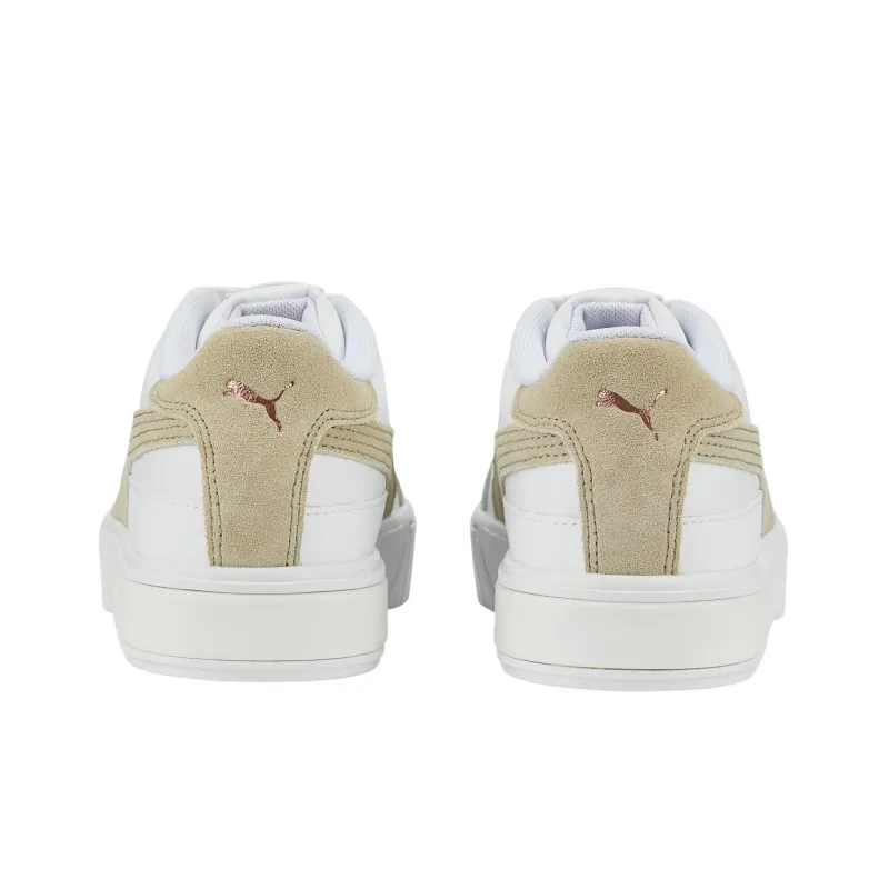 PUMA Cali Star Skateboard Shoes Women's Low-Top White/Gray-4