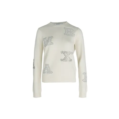 MaxMara Cashmere Sweaters Women's White