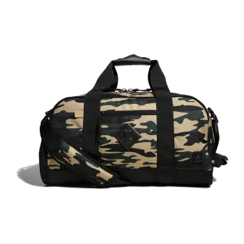 Adidas Recycled Polyester Handbag Shoulder Bag Crossbody Bag Gym Bag Large Size Men's Hemp/Dark Green/Carbon Black