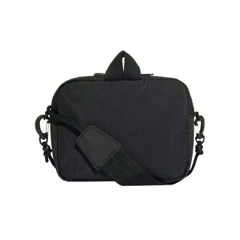 Adidas Nylon Fabric Handbag Shoulder Bag Crossbody Bag Regular Unisex Black-1
