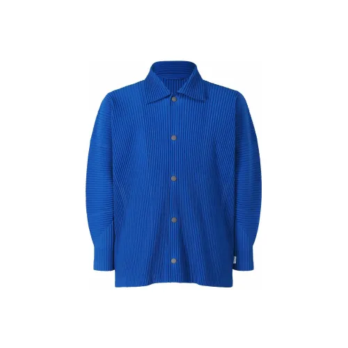 ISSEY MIYAKE Jackets Men Blue