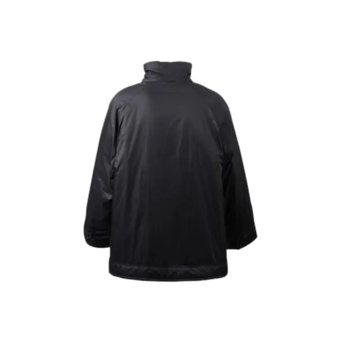 UPON PRO FW22 Letter Solid Color Puffer Jacket Women's Black-1