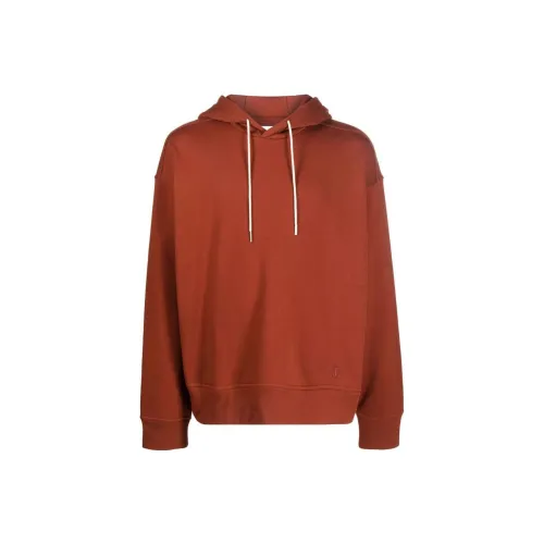 JIL SANDER Sweatshirts Men Orange Red