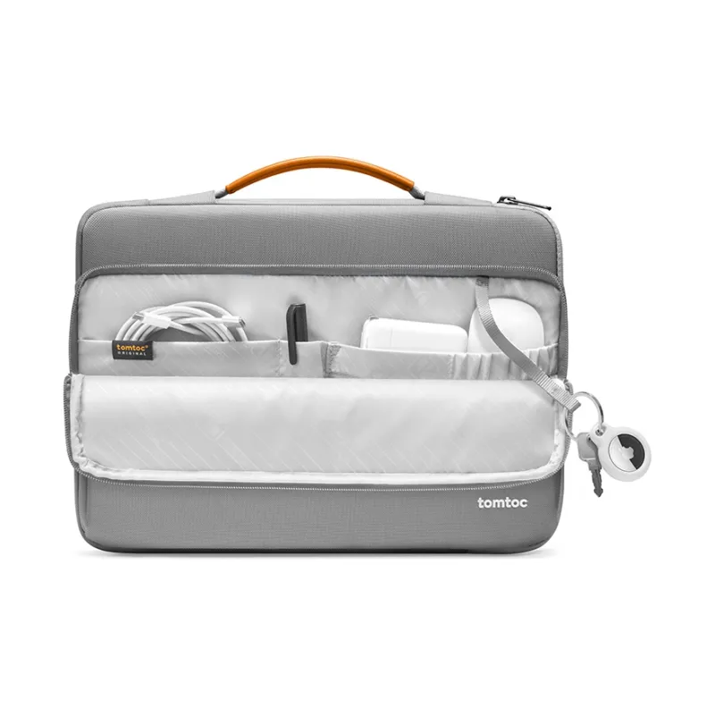 Tomtoc Polyester Commute Office Laptop Bag Regular Unisex Multicolor-7