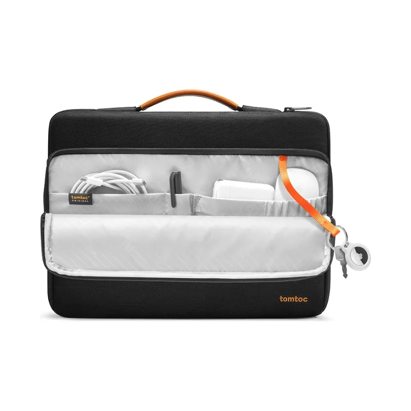 Tomtoc Polyester Commute Office Laptop Bag Regular Unisex Multicolor-1