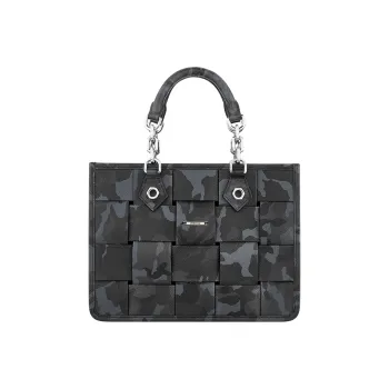 BABAMA Vintage Fever Series Handbags Camouflage Black