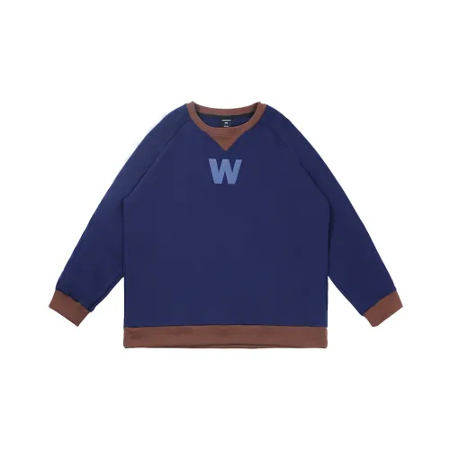 WAYNEXZAVIER Sweatshirts Men Blue