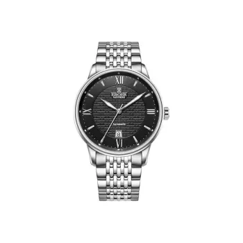 EBOHR Master Collection Mechanical Movement Stainless Steel Strap Watch Men's Watches Black Dial 50940110