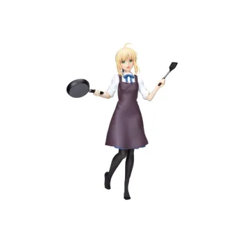 SEGA FGO Artoria Pendragon Sega PM's Today's Meal At The House Of Emiya Saber Reissued Version Bonus Gifts 21cm