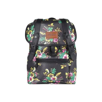 KENZO Cow Leather Backpack Women's Black