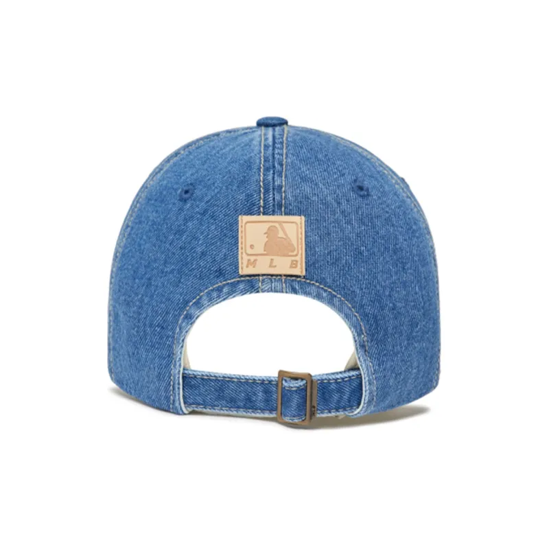 MLB Cotton Baseball Caps Unisex Blue-3