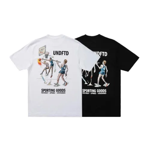 UNDEFEATED T-Shirts Unisex Black/White