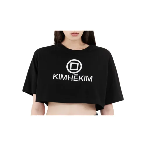 KIMHEKIM Crop Tops Women's Black