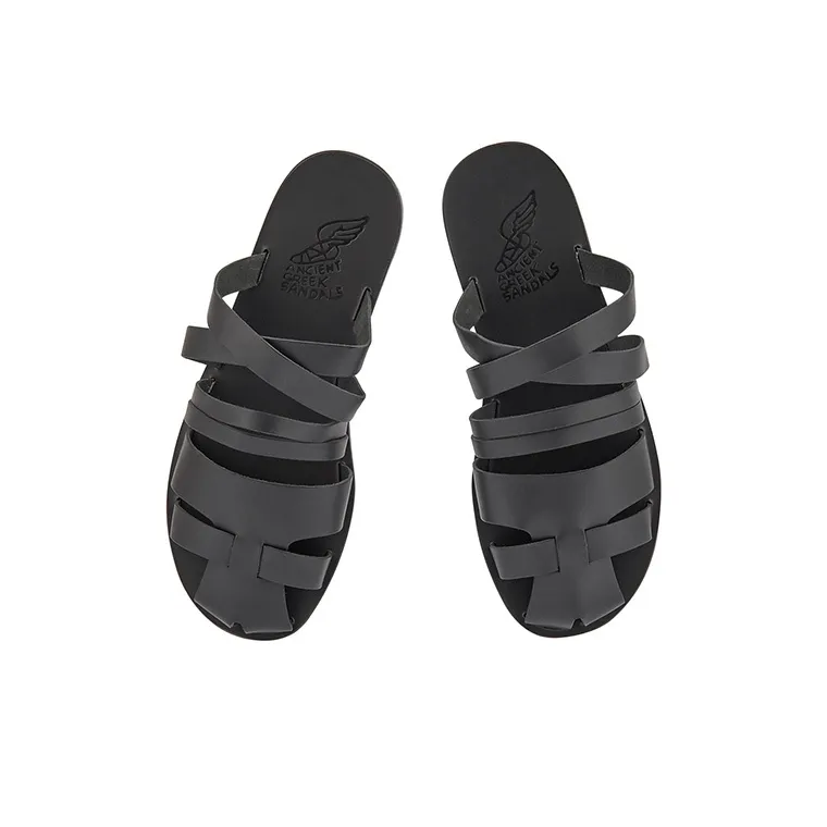 ANCIENT GREEK SANDALS Other Wrap-toe Slippers Men's Black-3