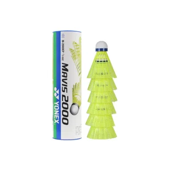 YONEX Mavis Collection M 2000 Nylon Shuttlecock 6 Pack Nylon Training Shuttlecocks