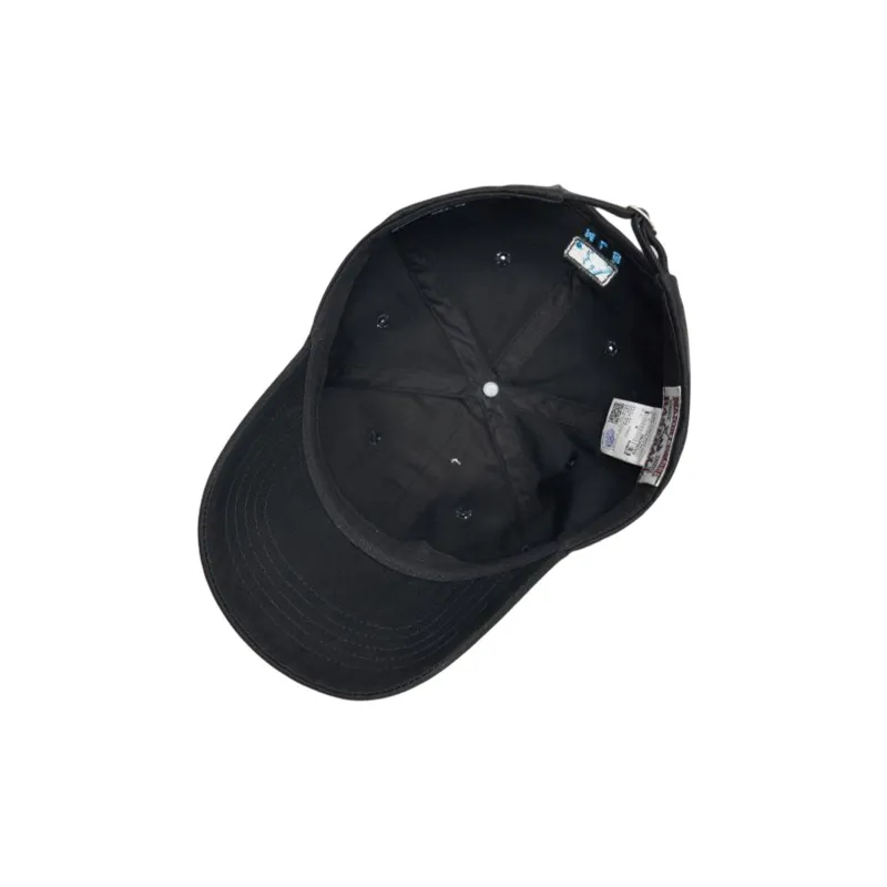 MLB Cotton Baseball Caps Men's Black-4