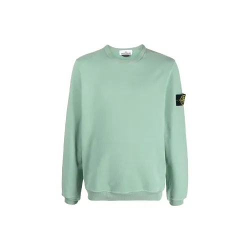 STONE ISLAND Sweatshirts Men Light Green