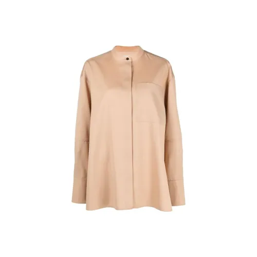 JIL SANDER Collarless Button-front Shirt