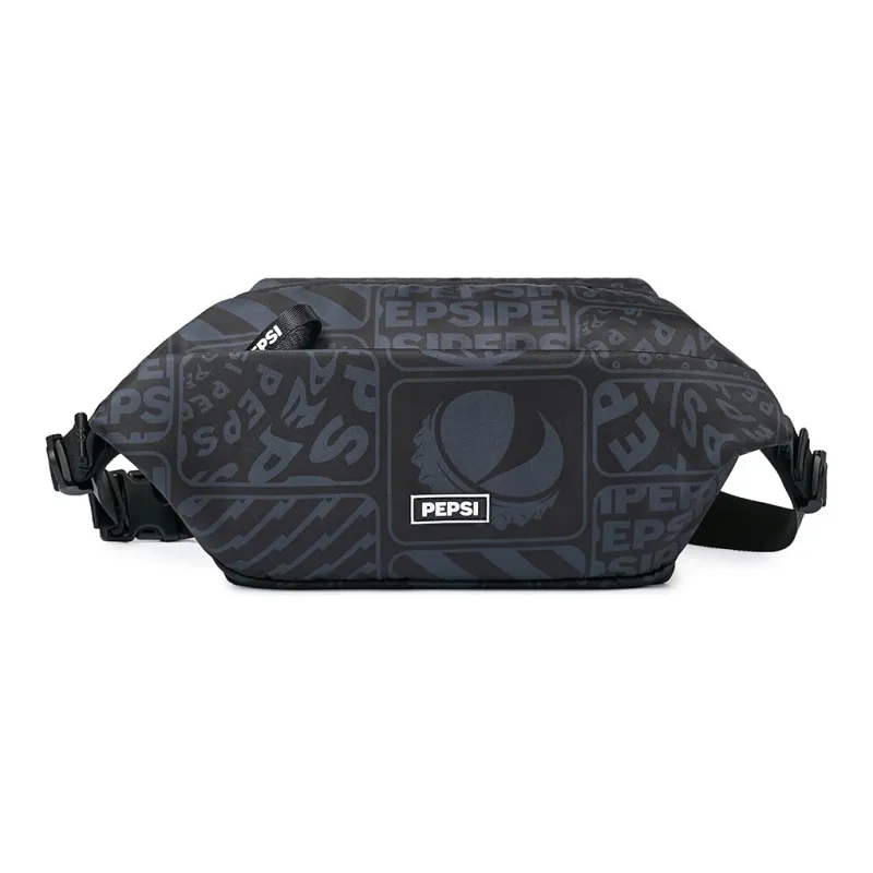 Pepsi Fabric Sling Bag Regular Unisex Blue White-5