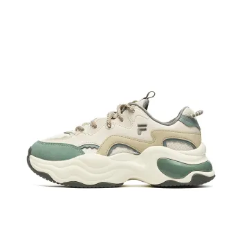 FILA FUSION Bubble Sneakers 'Cream White Green' Women's
