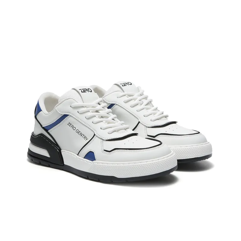 ZRO Skateboard Shoes Men Low Top White Blue/White Green/Black-2