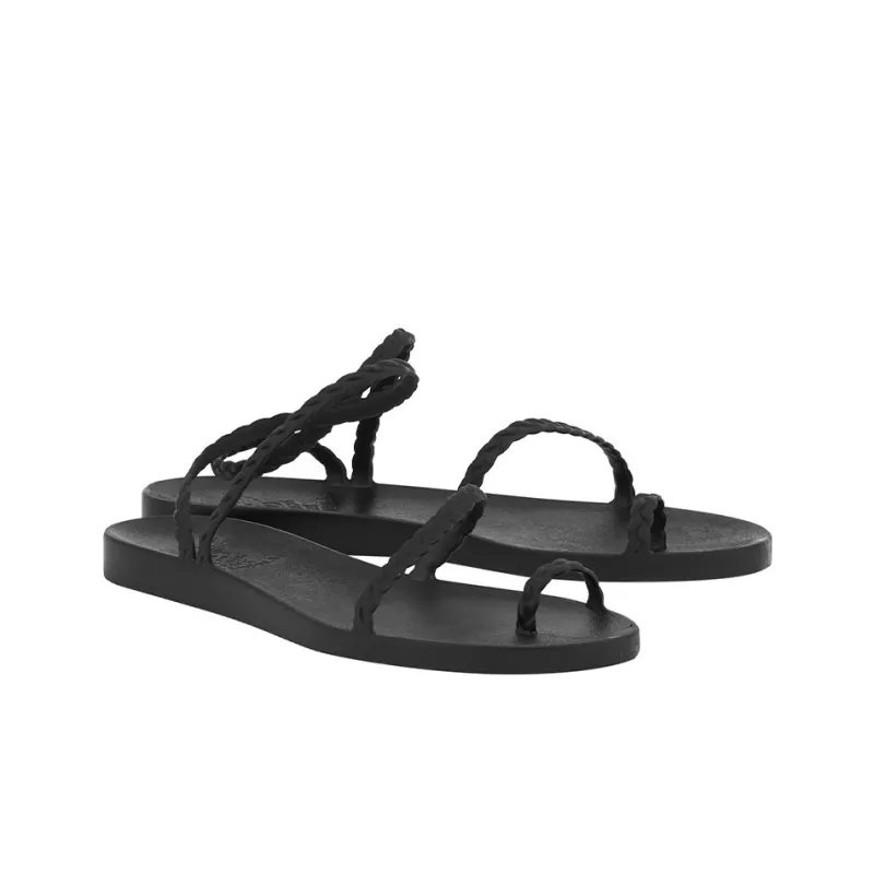 ANCIENT GREEK SANDALS Stylish Sandal Women's Black-2