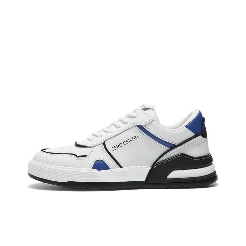 ZRO Skateboard Shoes Men Low Top White Blue/White Green/Black-0
