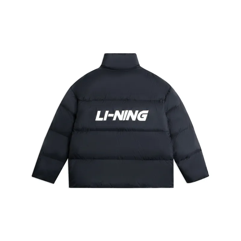 LiNing Down Jacket Winter Unisex Black-1