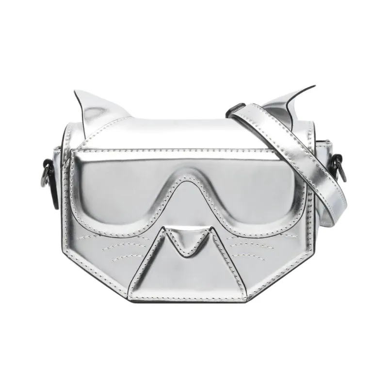 KARL LAGERFELD Crossbody Bag Shoulder Bag Kids' Silver-0