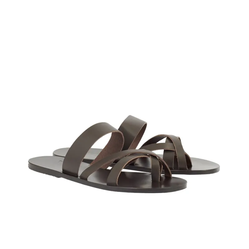 ANCIENT GREEK SANDALS Stylish Sandals Men's Taupe-2