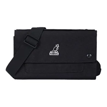 KANGOL Canvas Commute Envelope Bag Canvas Bag Shoulder Bag Small Size Unisex Multicolor
