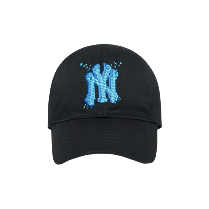 MLB Cotton Baseball Caps Men's Black-1