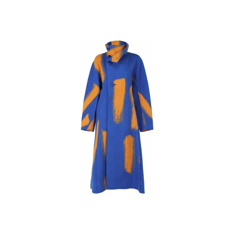 ISSEY MIYAKE Coats Women's Blue-1
