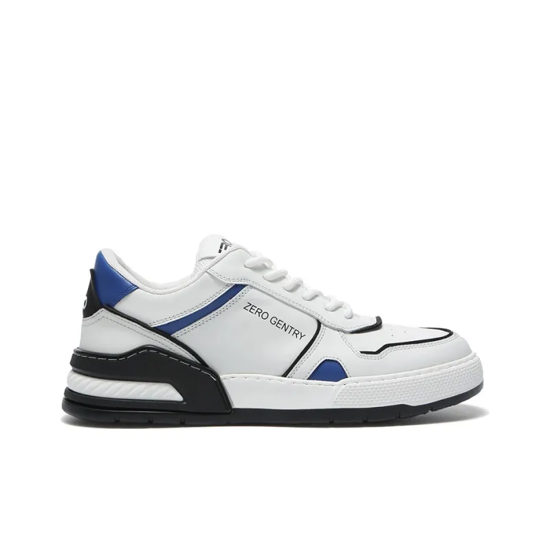 ZRO Skateboard Shoes Men Low Top White Blue/White Green/Black-1