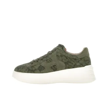 HOGAN Rebel Casual Shoes Women's Low-Top Green