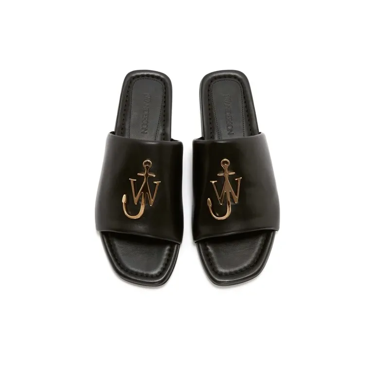 JW Anderson Jw Anchor Logo plaque Slides Women's-4