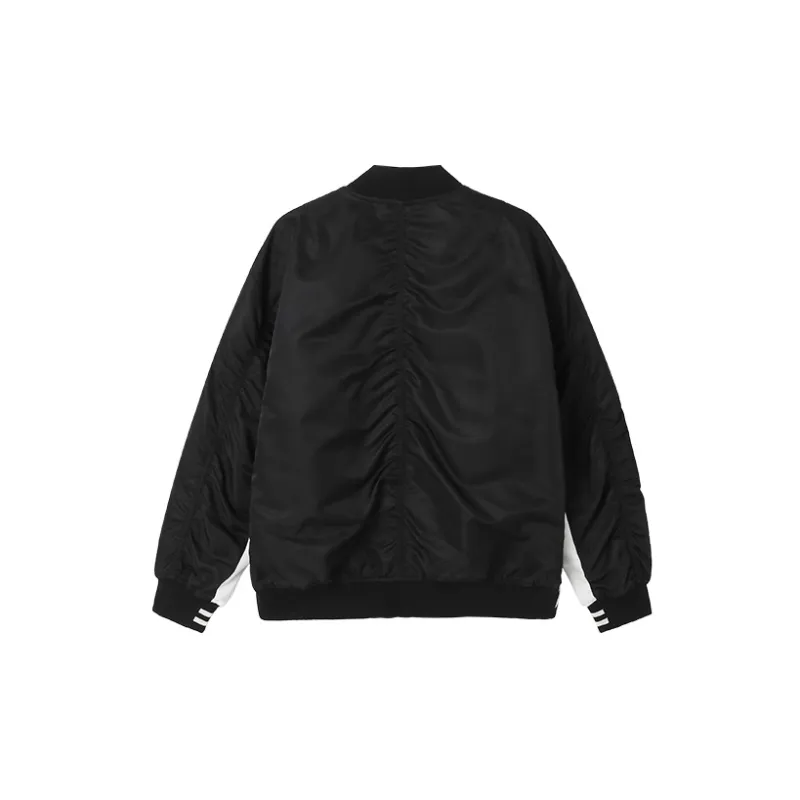 PEACEBIRD MEN x Everlast Loose Fit Moderate Other Jacket Unisex Black-1