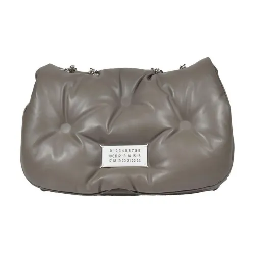 Maison Margiela Sheepskin Crossbody Bag, Shoulder Bag Women's Gray