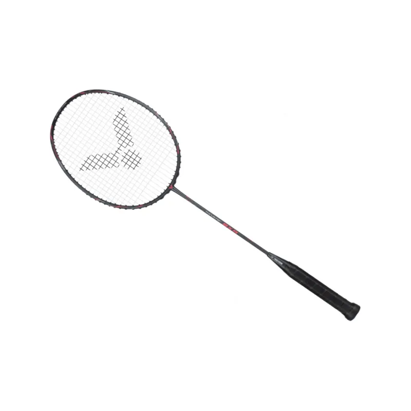 VICTOR THRUSTER K Collection TK-BXR Badminton Rackets Offensive Hard Head Professional Grade Unisex Single Grip Gray-2