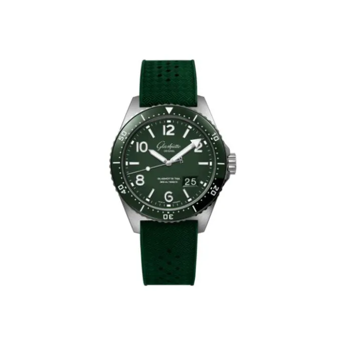 GLASHUTTE ORIGINAL SPEZIALIST Collection Mechanical Movement Men's Watch 43.2mm Green Dial 1 36 13 07 83 70-1