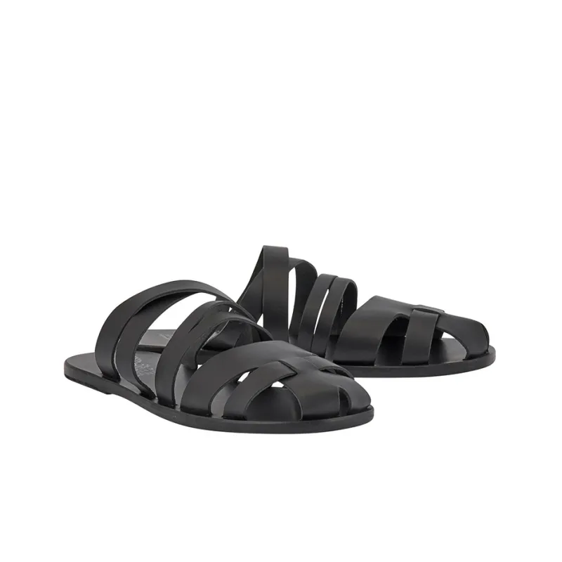 ANCIENT GREEK SANDALS Other Wrap-toe Slippers Men's Black-2