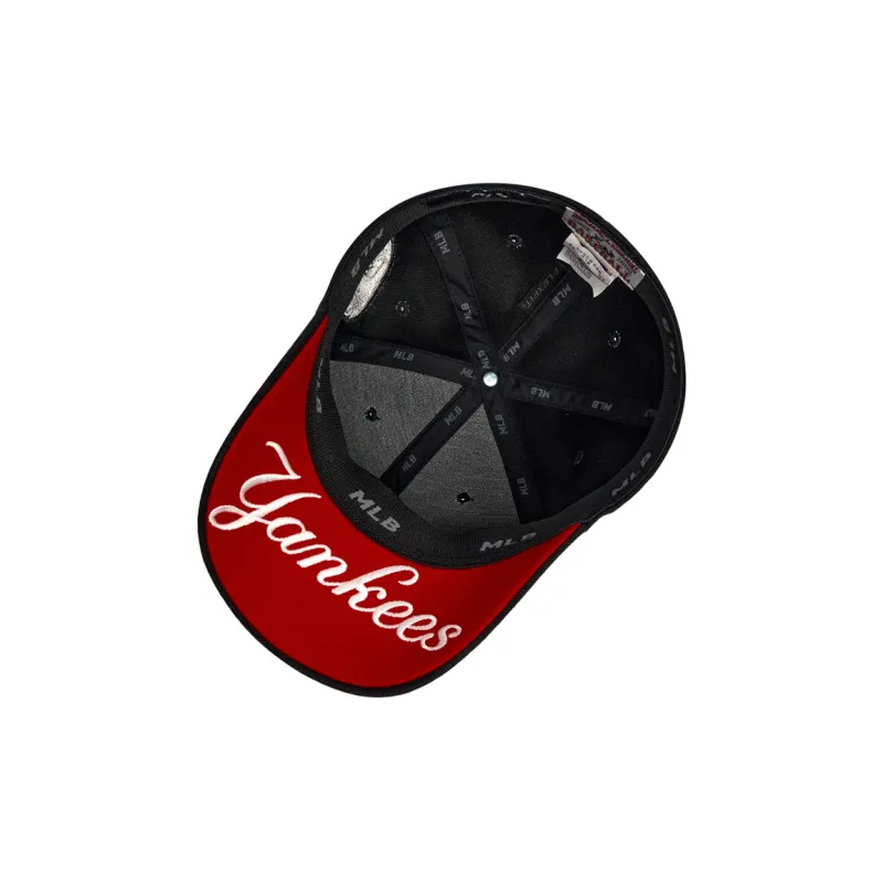 MLB Wool Baseball Caps Unisex Black-4