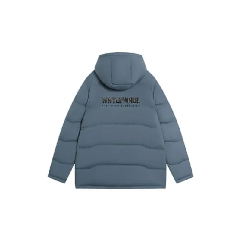 LiNing Down Jacket Men's Slate Blue-1