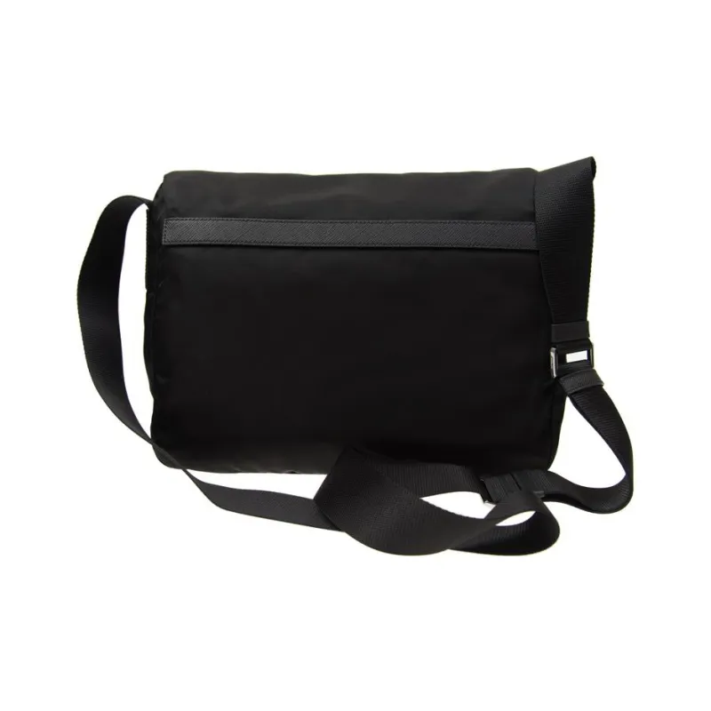 PRADA Nylon Messenger Bag, Shoulder Bag, Crossbody Bag Regular Men's Black-3